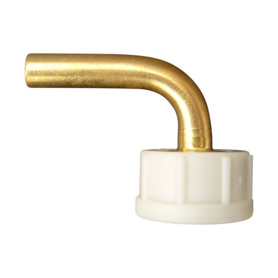 Image for Reducing Elbow 3/4" Female x 3/8" Brass Stem Complete