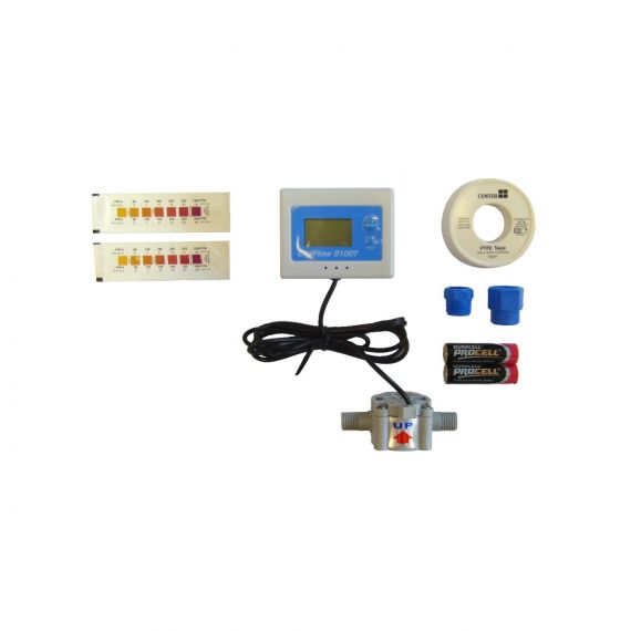 Image for Digital Water Meter & Test Kit 3/8" BSPTM x 3/8" Female