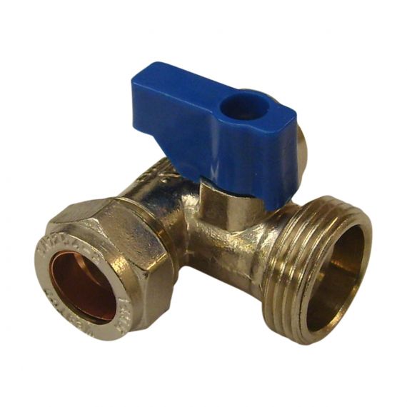 Image for Compression Tee - 15mm with 3/4M Tap (WRAS Approved)