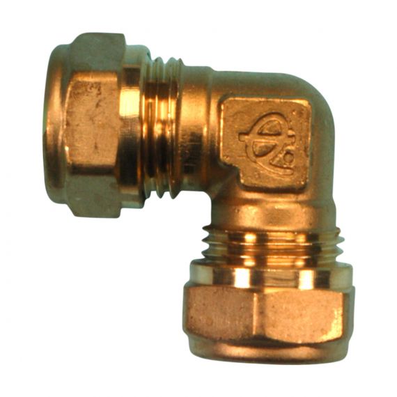 Image for Compression Elbow 22mm (Brass)