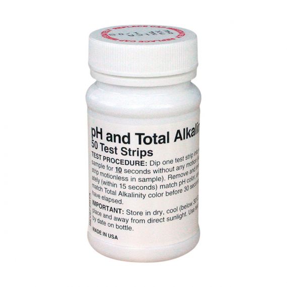 Image for Dual Test Strip - Alkalinity & pH   0 - 360 ppm Pack of 50