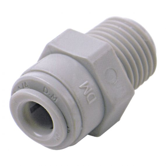 DM Fit Male Adaptor | 1/4" Push Fit x 3/8" NPTF | AMC 0406