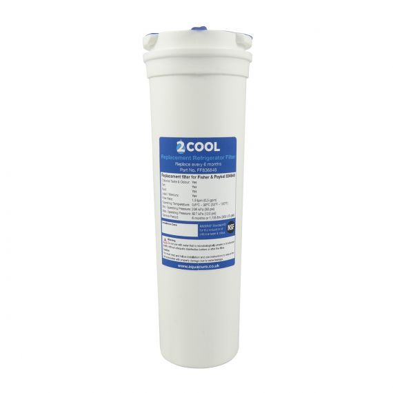 2 COOL Fisher & Paykel 836848 Fridge Filter