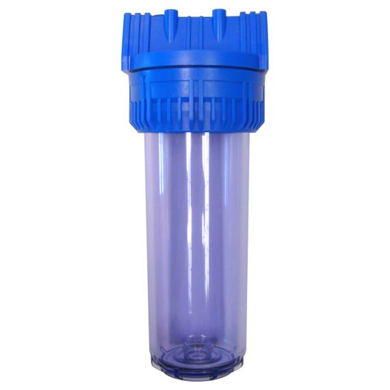 Filter Housing 10" - Clear - 1" Ports