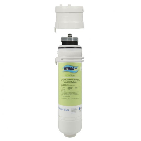 Hydro+ Eco Filter System Inc. 1 Micron Carbon Block with Scale Inhibitor