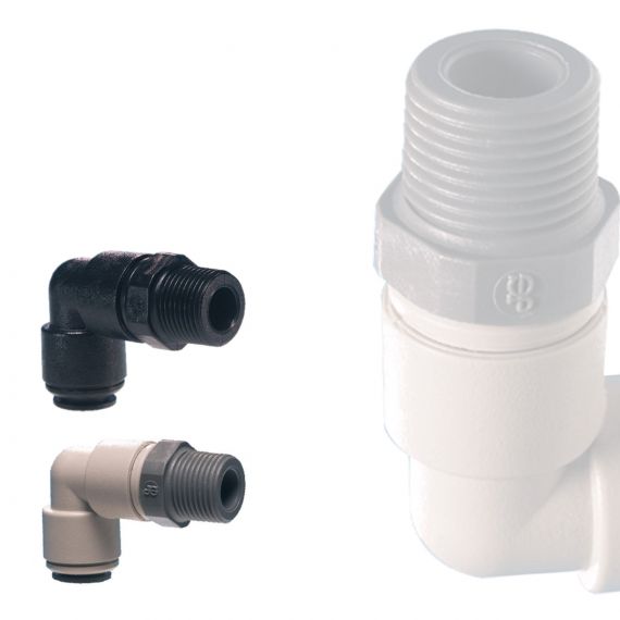 John Guest | Plastic Push Fit | Swivel Elbows BSPT