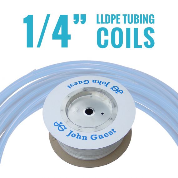 John Guest LLDPE Tubing Coils - 1/4"