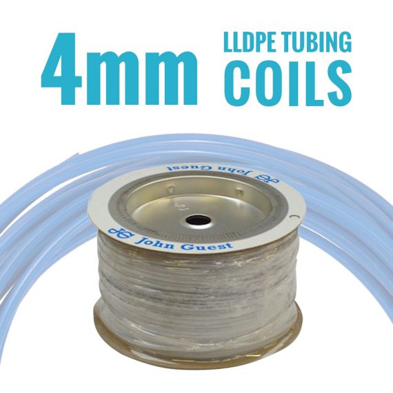 John Guest LLDPE Tubing Coils - 4mm