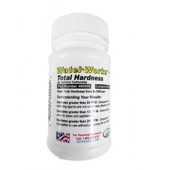 Image for Total Hardness Test Strip   0 - 1000 ppm Pack of 50
